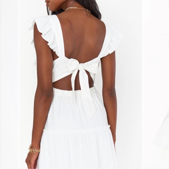 Lovely Midi Dress Show Me Your Mumu Size L - Picture 2 of 6